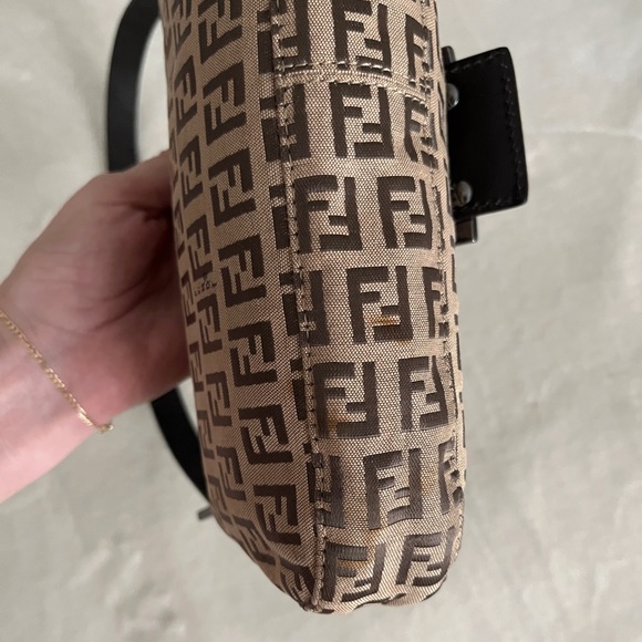 ✨SOLD✨FENDI  ZUCCHINO BAGUETTE - Picture 12 of 14